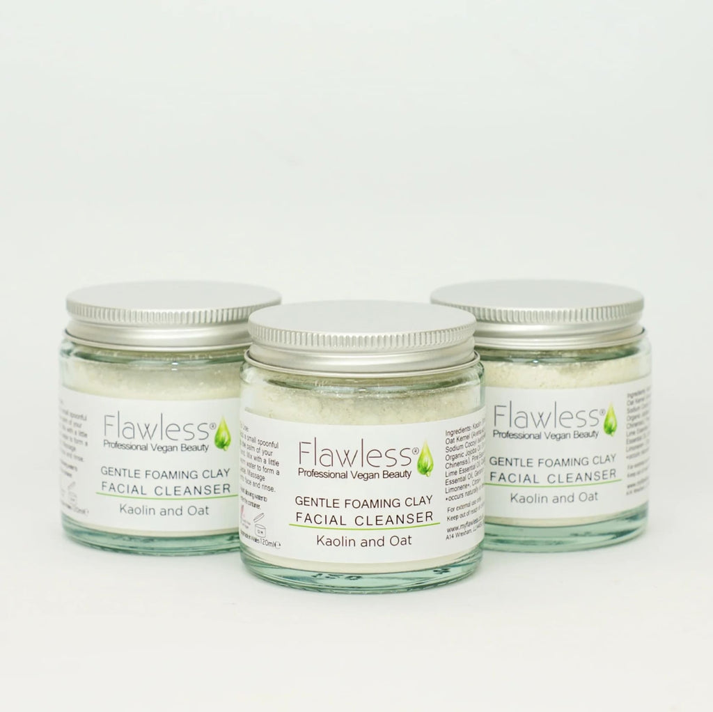 Through the window Clay Facial Cleanser with Kaoiln and Oat - Gentle and Foaming 120ml - Skincare