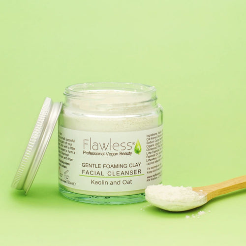Through the window Clay Facial Cleanser with Kaoiln and Oat - Gentle and Foaming 120ml - Skincare