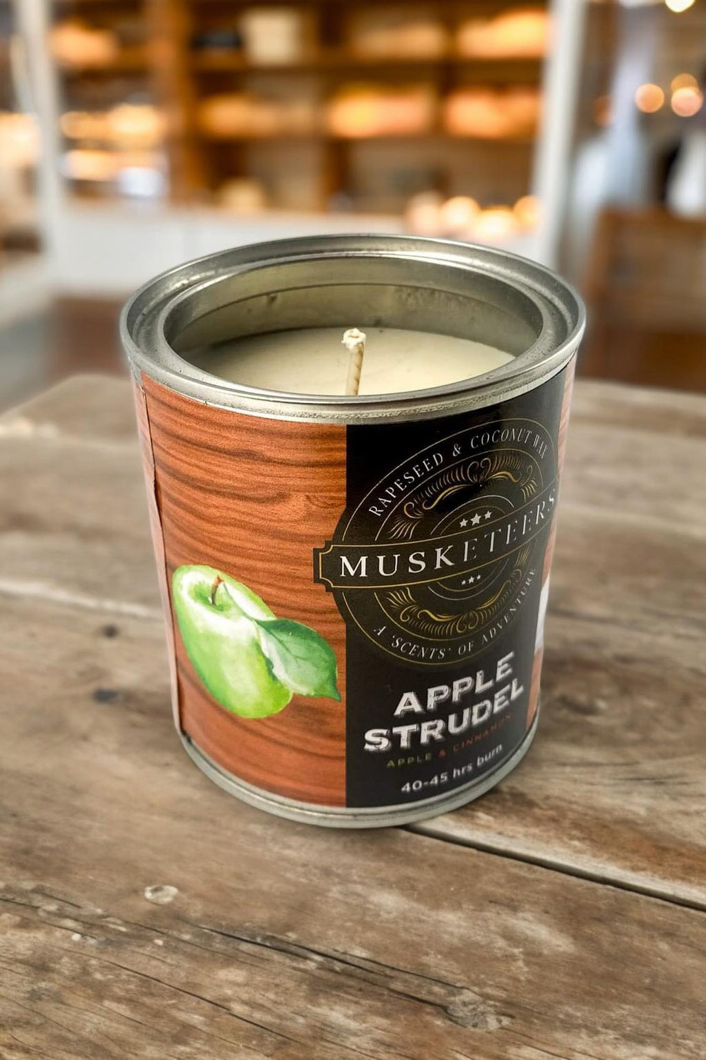Apple Scented Candle UK – Apple Strudel Luxury Bakery Candle