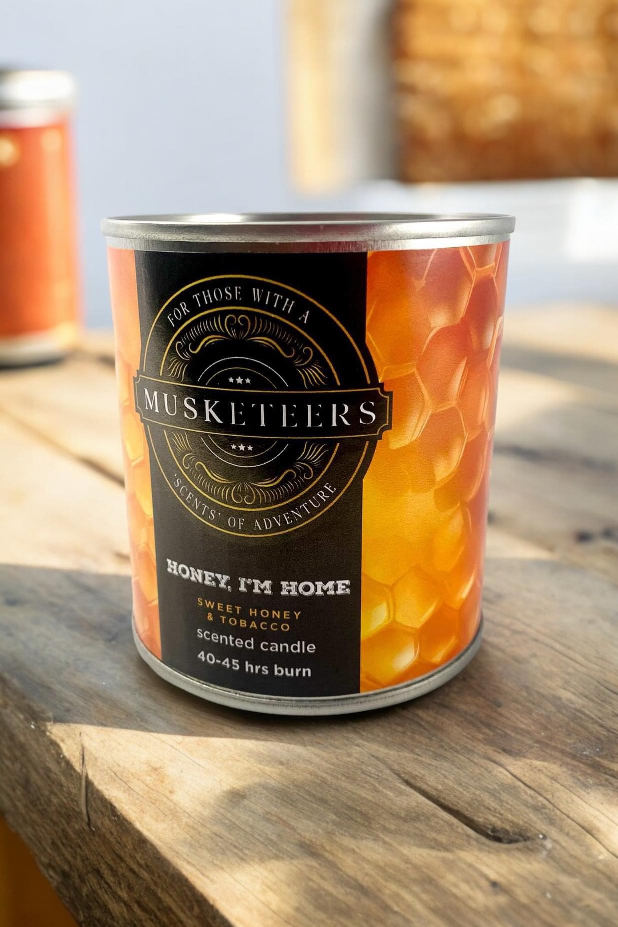 Honey I'm Home - Honey & Tobacco Candle. UNIQUE STYLE!