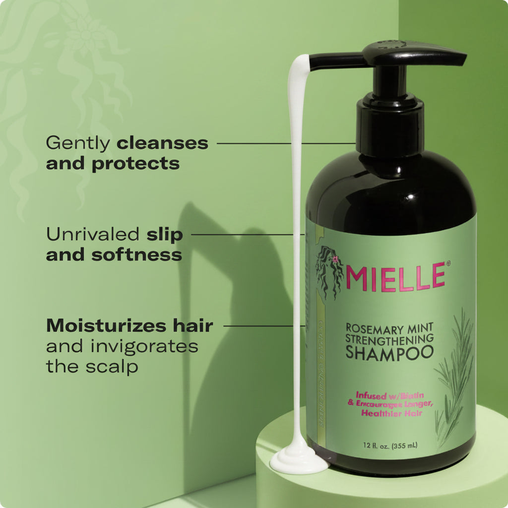 Mielle Organics Rosemary Mint Strengthening Shampoo 355ml