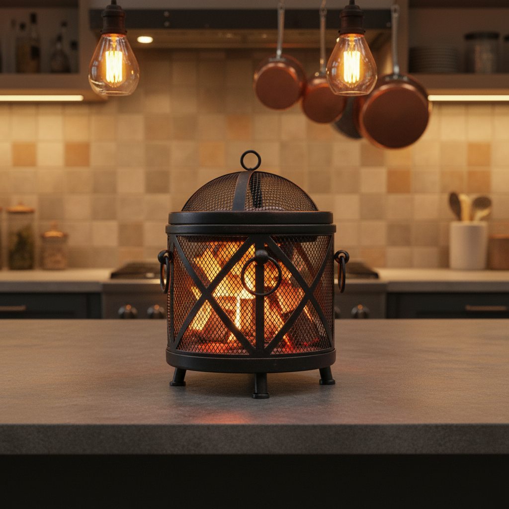 Fireplace Style Wax Melt Burner