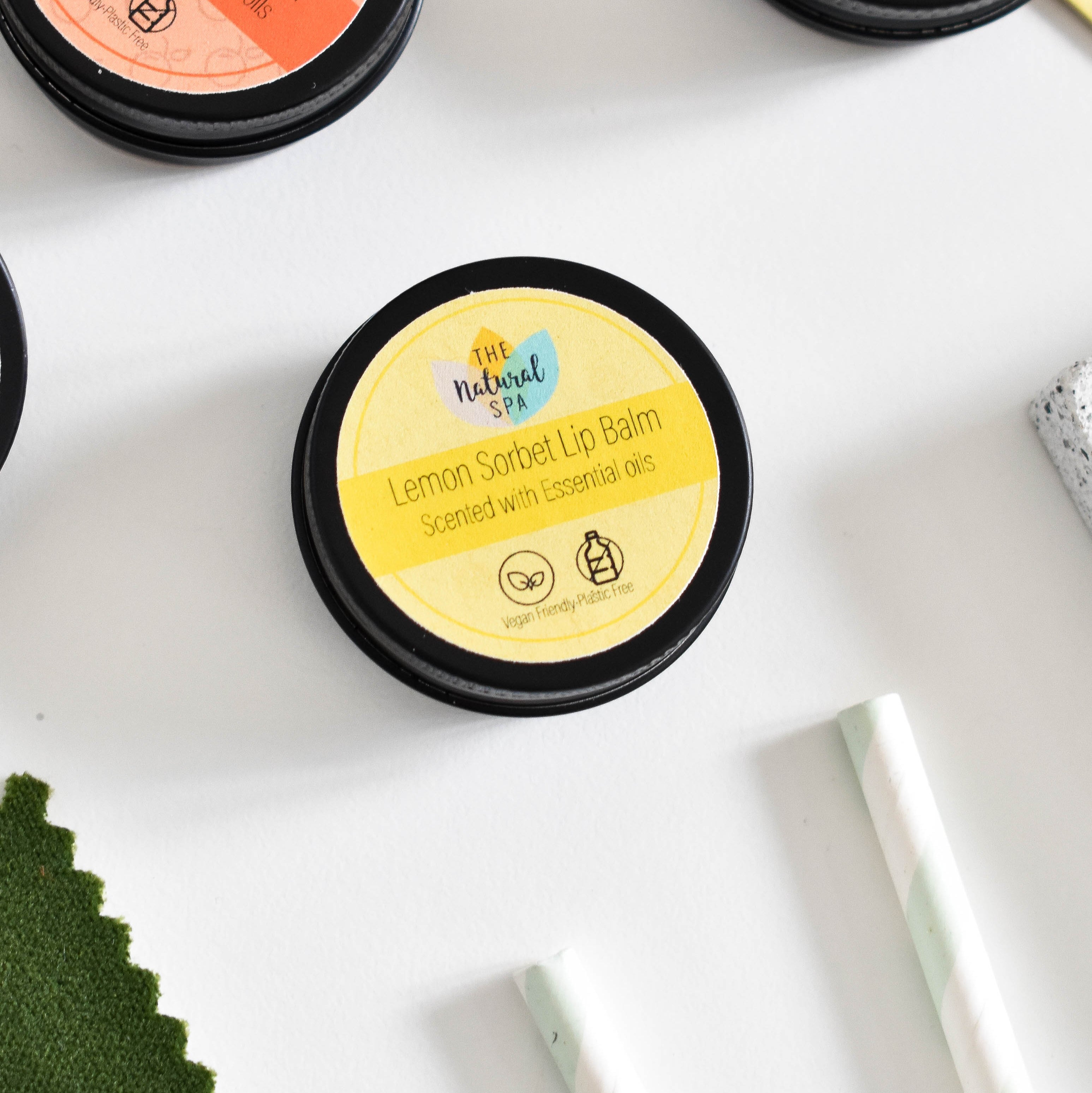 Natural Lemon Sorbet Lip Balm 🌿