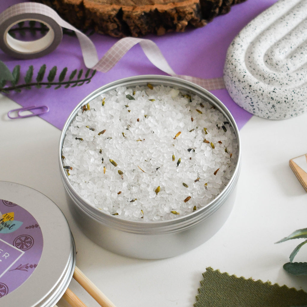 Wholesale Lavender Lime Bath Soak Tin