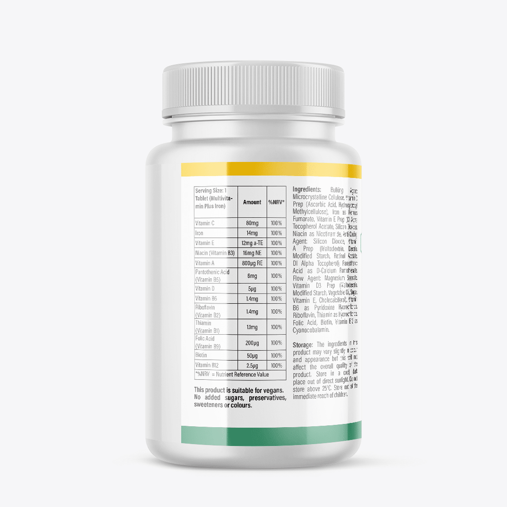 Through the window Multivitamin & Iron Supplement - Vitamins & Supplements