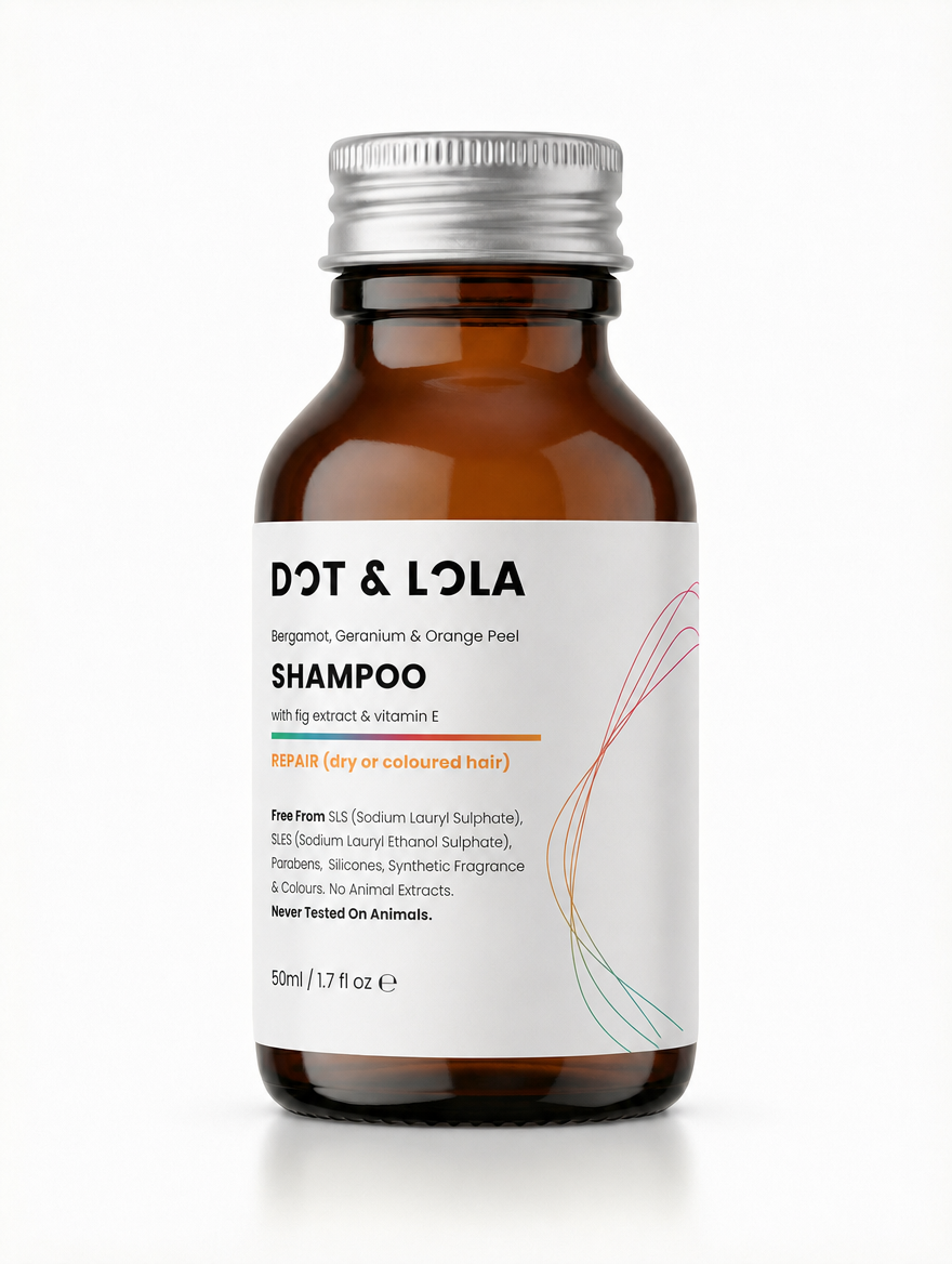Plant-Based Repair Shampoo for Damaged Hair