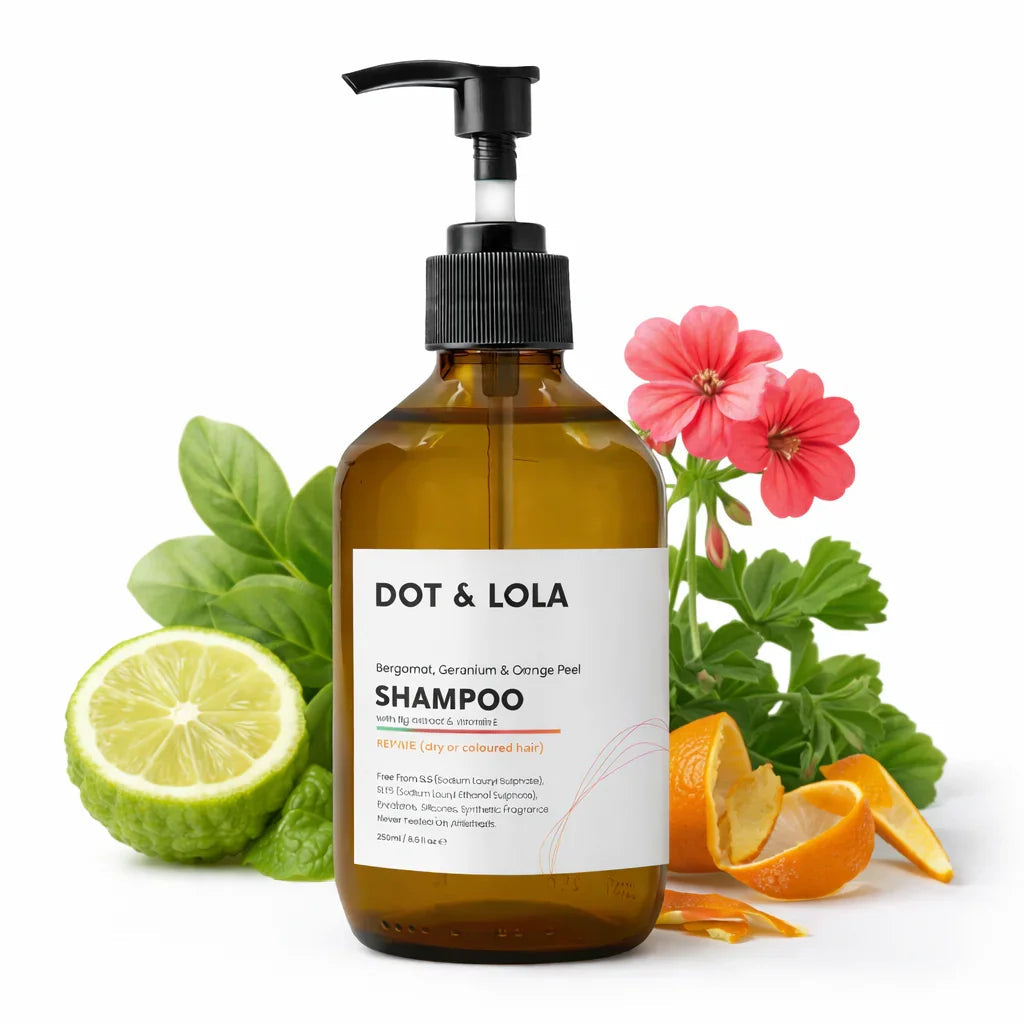 Plant-Based Repair Shampoo for Damaged Hair