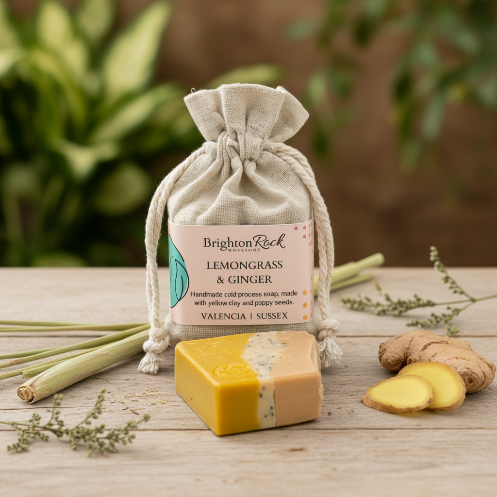 Lemongrass & Ginger Detoxifying Aromatherapy Soap