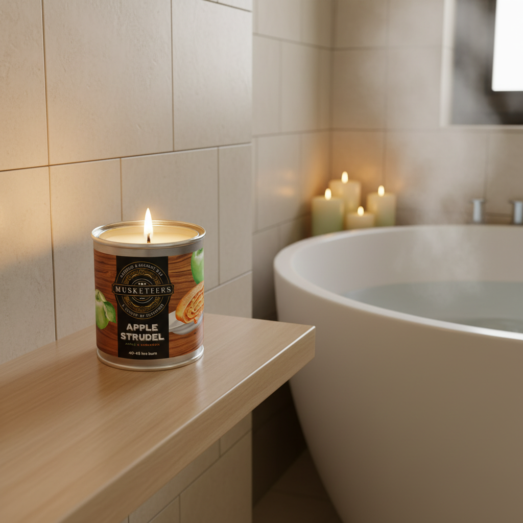 Apple Scented Candle UK – Apple Strudel Luxury Bakery Candle