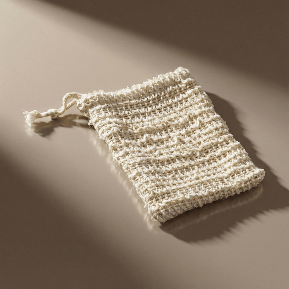 Sisal Exfoliating & Storage Bag