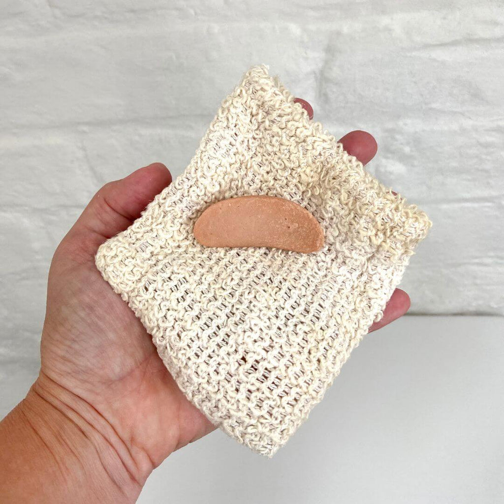 Sisal Exfoliating & Storage Bag