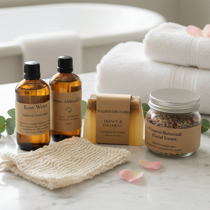 Natural Skincare Starter Set | Vegan Face & Body Gift