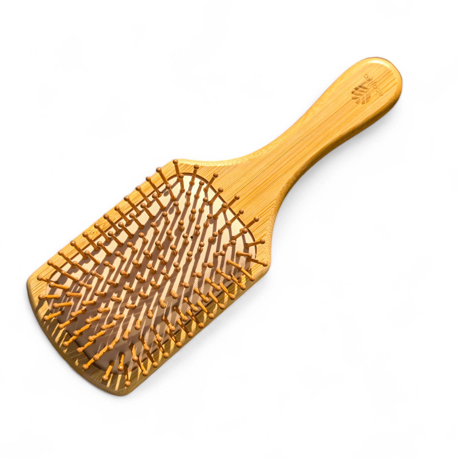 Through the window Bamboo Paddle Hair Brush | Sustainable Handle and Pins - n/a