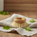 Wooden Vegetable Kitchen Brush | Natural Sustainable Bamboo & Plant Based Bristles