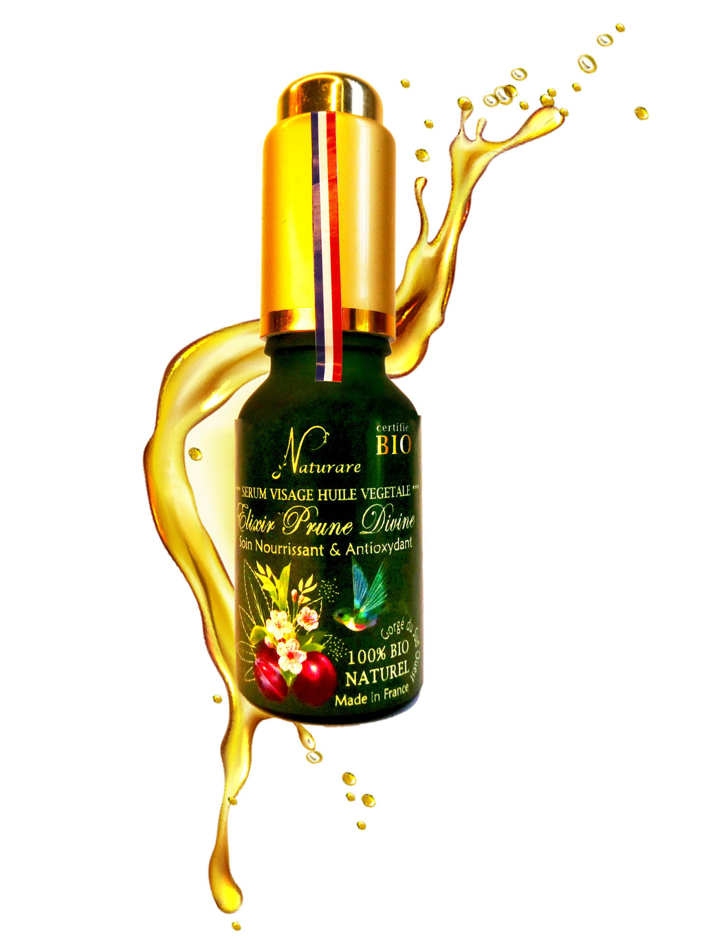 DROP - ELIXIR PRUNE DIVINE BIO - Face & Body serum. 🌿 100% NATURAL & Organic