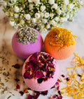 Floral Bath Bomb Trio Set