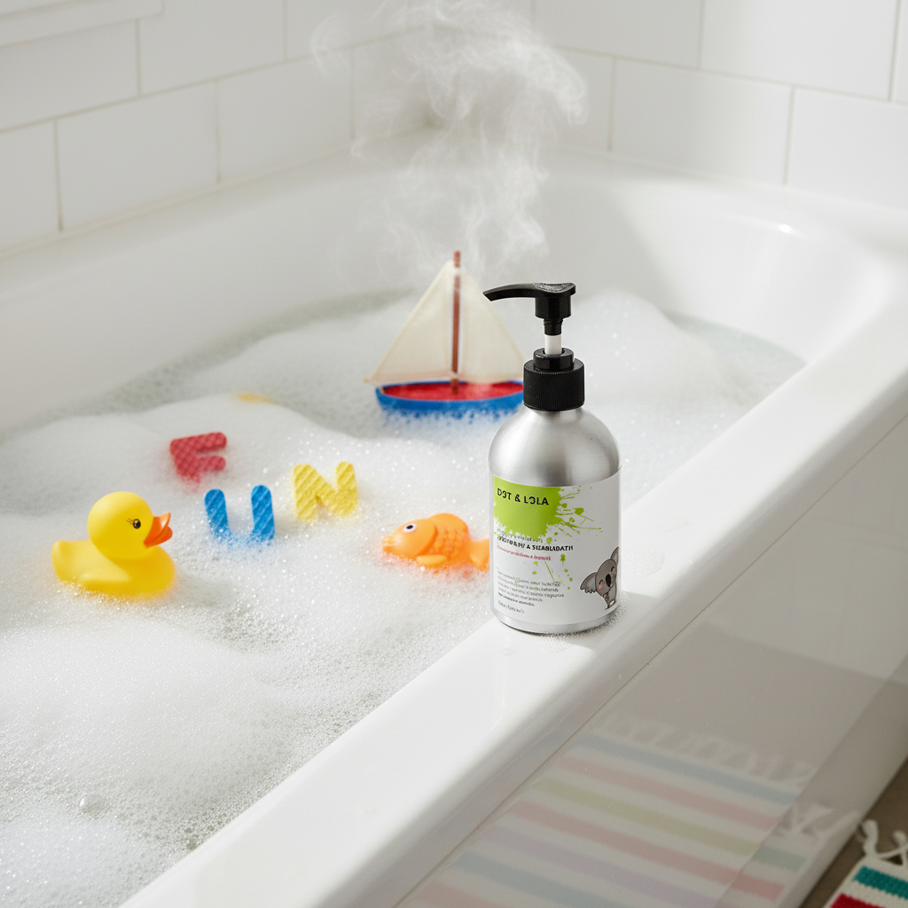 Kids 2 in 1 Bodywash and Bubblebath 250ml