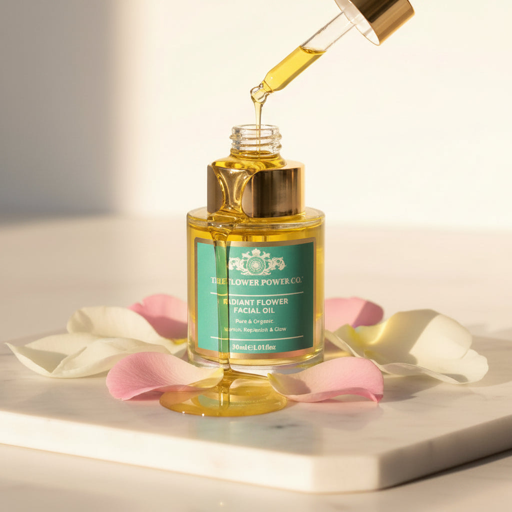 The Flower Power Company Radiant Flower Facial Oil