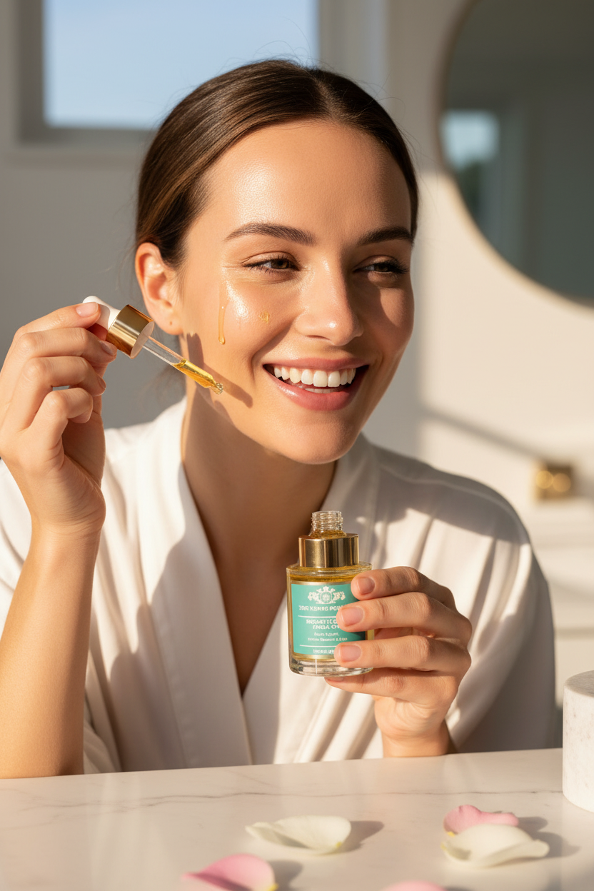 The Flower Power Company Radiant Flower Facial Oil