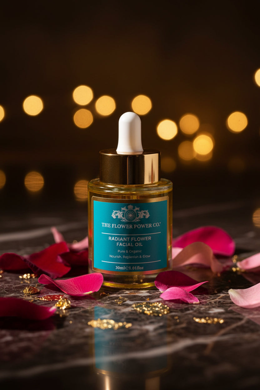 The Flower Power Company Radiant Flower Facial Oil