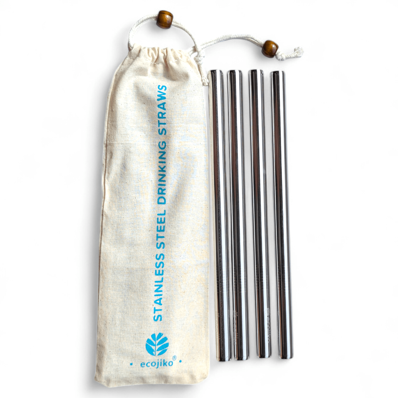 Through the window Stainless Steel Metal Drinking Straws | Reusable Straws (4 pack) - n/a