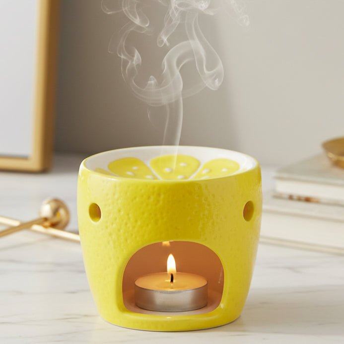Through the window Lemon Oil Burner 🍃 - n/a
